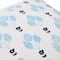 Hello Honey® White & Blue Floral Print Pillow Cover